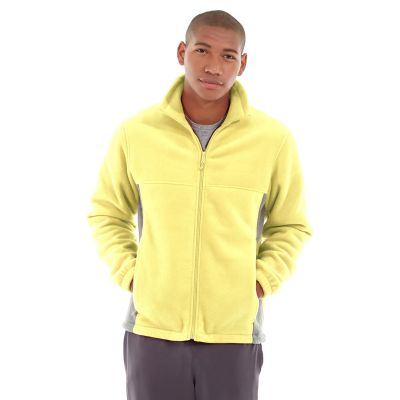 Orion Two-Tone Fitted Jacket-S-Yellow